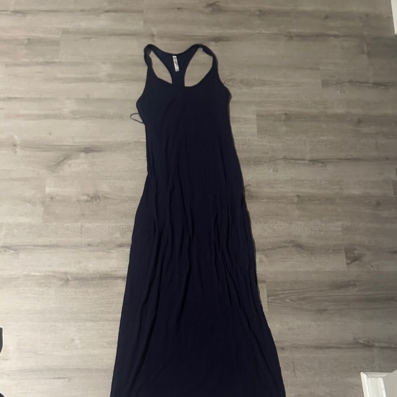 Fabletics Dresses & Skirts - Fabletics elegant  Navy Blue Maxi Dress